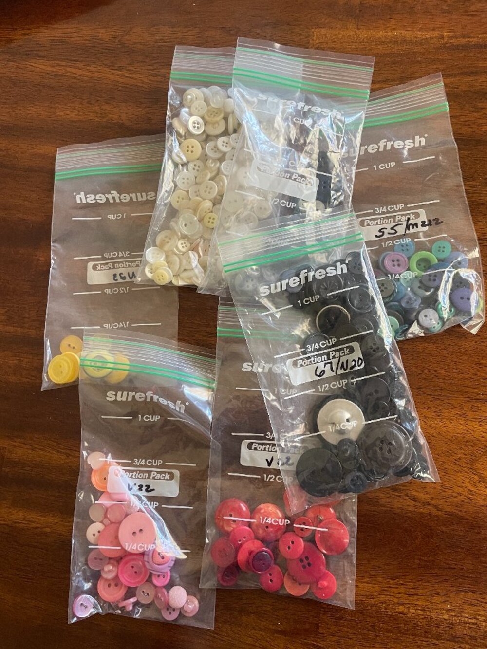 Lot of Replacements Buttons all Colors, shapes and Sizes!